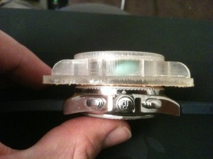 Height comparison with Breitling B-1