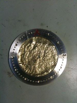 Gold & silver, pre-luminous Gold & silver, pre-luminous