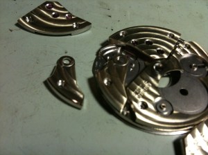 All the bridges, freshly ground, plus a few spare... All the bridges, freshly ground, plus a few spare...