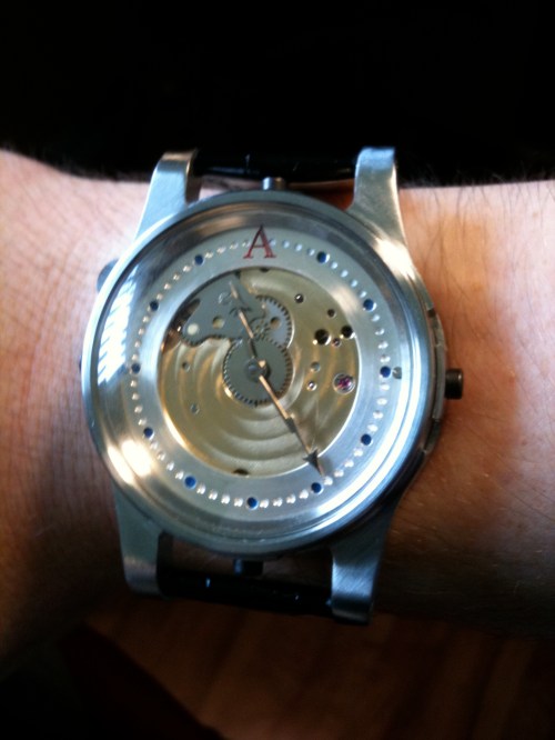 And on the wrist!! And on the wrist!!